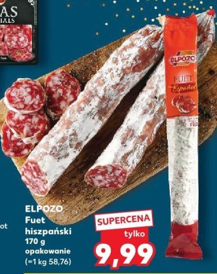 Fuet hiszpański promocja w Kaufland