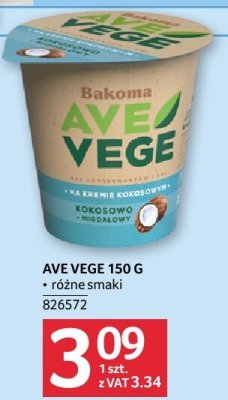 Ave Vege 150 g promocja w Selgros