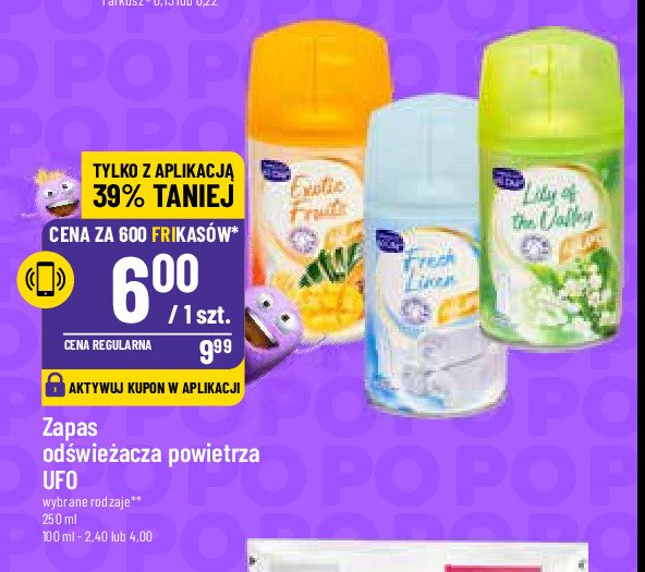 Odświeżacz exotic fruits Ufo promocja