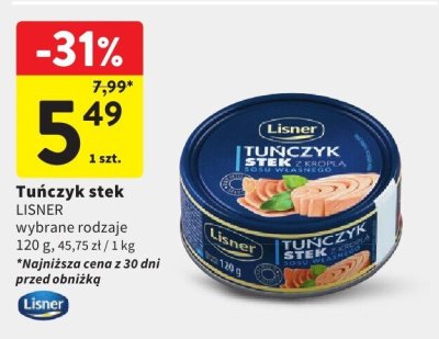 Tuńczyk promocja w Intermarche