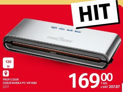 Zgrzewarka próżniowa Profi Cook PC-VK1080 promocja w Selgros