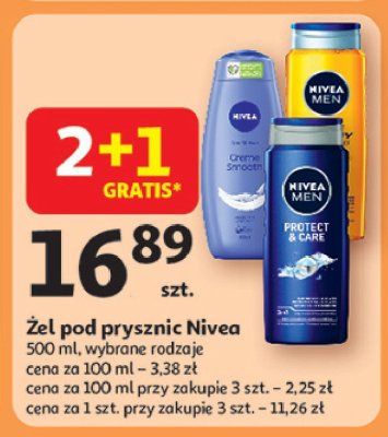 呕el pod prysznic (original care) Nivea men protect & care promocja