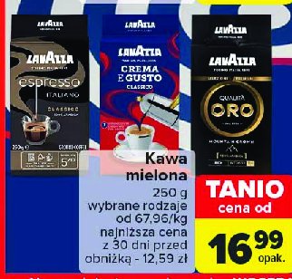 Kawa Lavazza crema & gusto promocja
