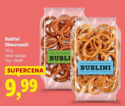 Obwarzanki różne rodzaje promocja w Lidl