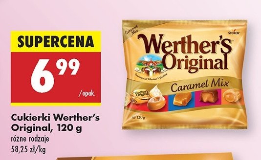 Cukierki caramel mix Werther's original promocja
