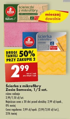 Ścierka z mikrofibry uniwersalna Zosia samosia promocja