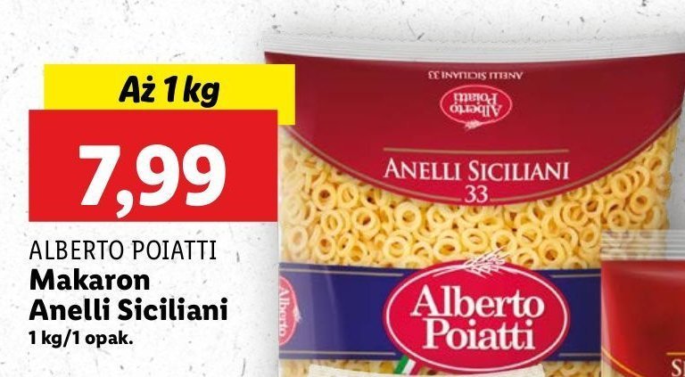 Makaron anelli siciliani promocja