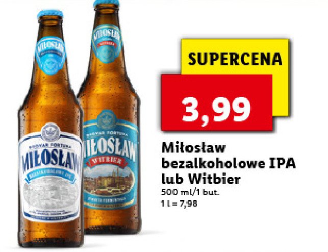 Piwo Miłosław witbier promocja
