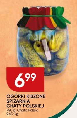 Ogórki kiszone spiżarnia chaty polskiej promocja w Chata Polska