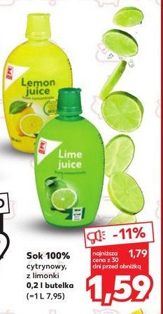 Sok z cytryny K-classic promocja
