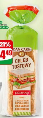 Chleb tostowy pszenny promocja w Dino
