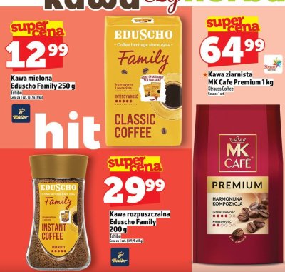 Kawa mielona Eduscho Family 250 g promocja w TOPAZ