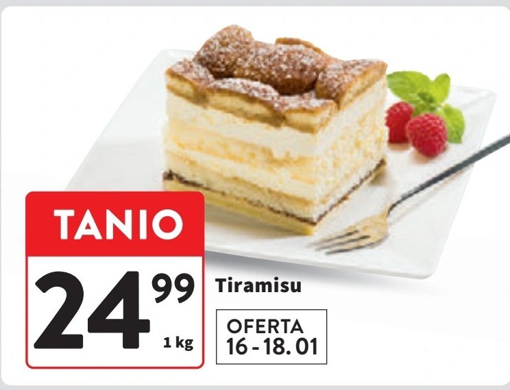 Tiramisu promocja