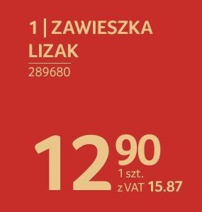 Zawieszka lizak promocja w Selgros