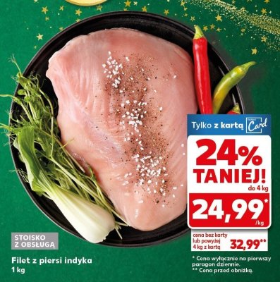 Filet z piersi indyka promocja w Kaufland