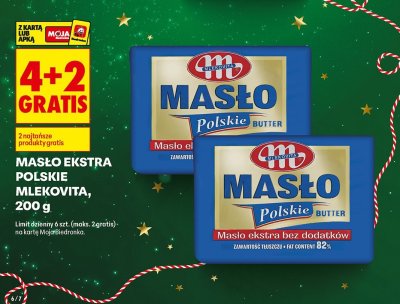 Masło ekstra polskie 200 g promocja w Biedronka