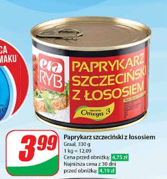 Paprykarz szczeciński z łososiem Era ryb promocja