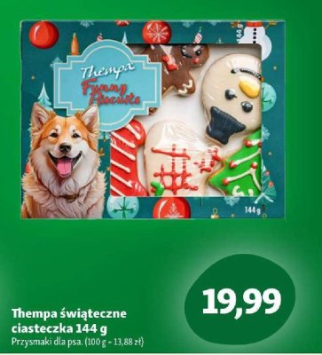 Thempa świąteczne ciasteczka 144 g promocja w MAXI ZOO