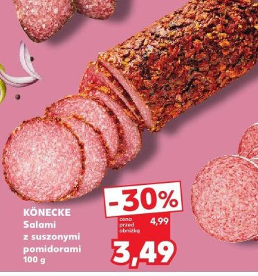 Salami z suszonymi pomidorami promocja w Kaufland