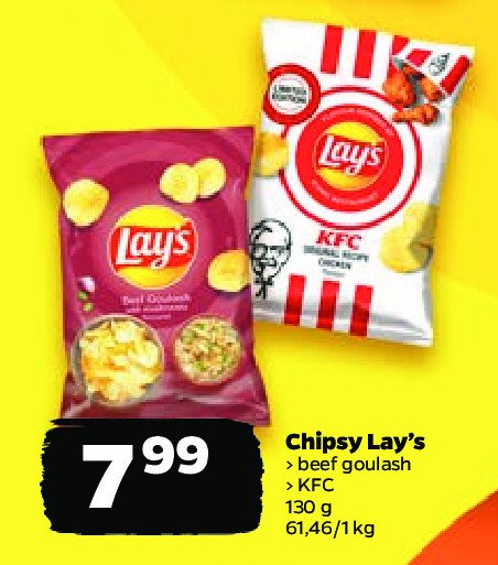Chipsy kfc kurczak Lay's Frito lay lay's promocja