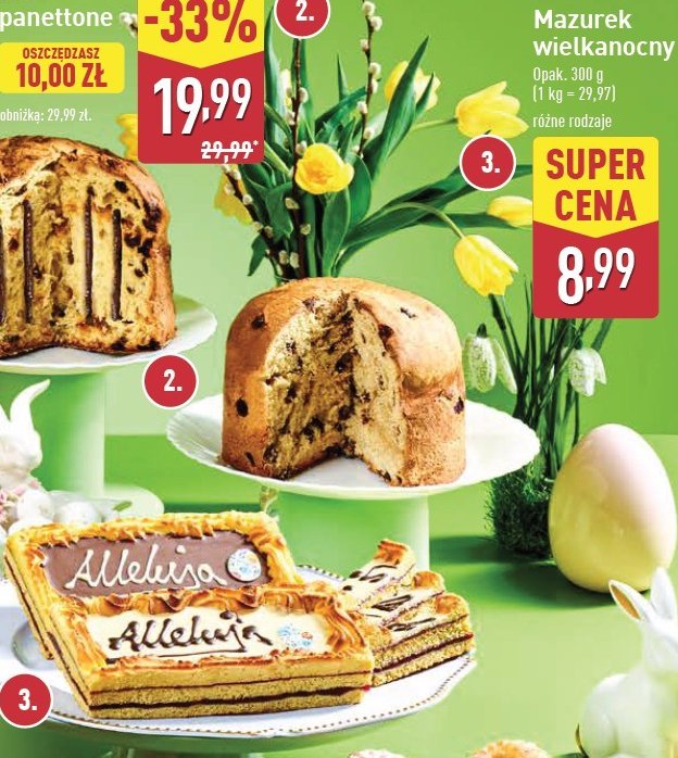 Mazurek wielkanocny promocja