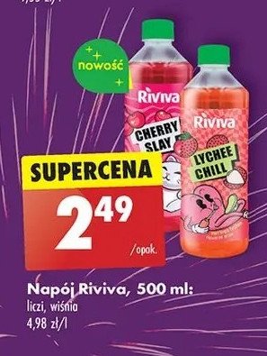 Napój cherry slay Riviva promocja