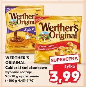 Cukierki śmietankowe Werther's original promocja