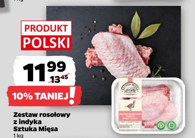 Zestaw rosołowy z indyka promocja w Netto