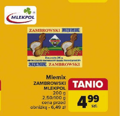 Mix Mlemix zambrowski promocja w Carrefour Market