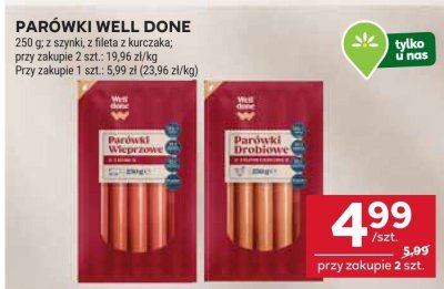 Parówki z szynki promocja w Stokrotka