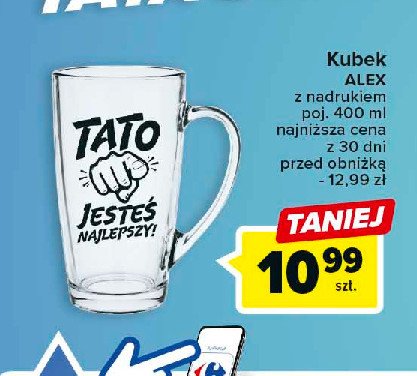 Kubek tato jeste艣 najlepszy 400 ml promocja