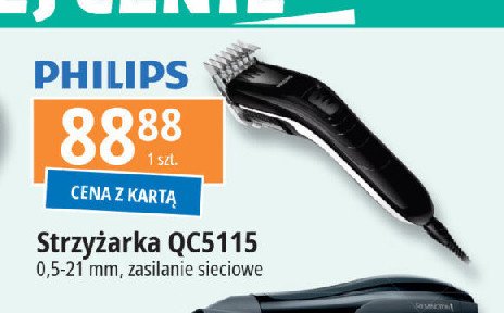 Strzy偶arka qc5115 Philips promocja