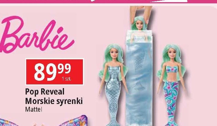 Lalka syrenka Mattel promocja w Leclerc