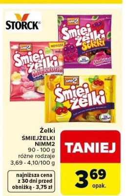 Żelki Śmieżelki Nimm2 promocja w Carrefour Market