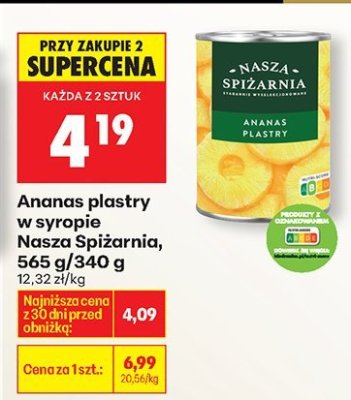 Od poniedziałku, Z ladą tradycyjną, strona 55 promocja w Biedronka