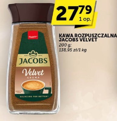 Kawa rozpuszczalna Jacobs Velvet promocja w Euro Sklep