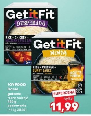 Danie wysokobia艂kowe ninja Get it fit promocja