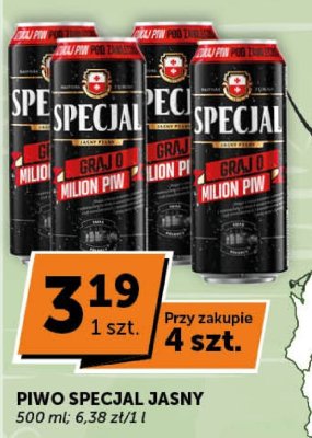 Piwo Specjal Jasny promocja w ABC