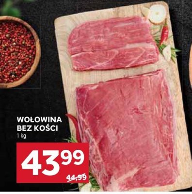 Wołowina bez kości promocja w Stokrotka
