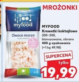 Krewetka koktajlowa obrana Myfood promocja