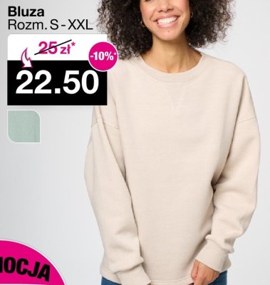 Bluza Rozm. S-XXL promocja w Woolworth