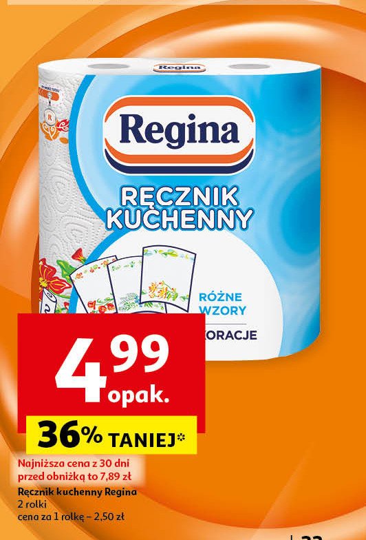 Ręcznik kuchenny kolorowe dekoracje Regina promocja