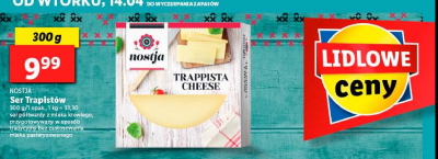 Ser trapistów Nostja promocja