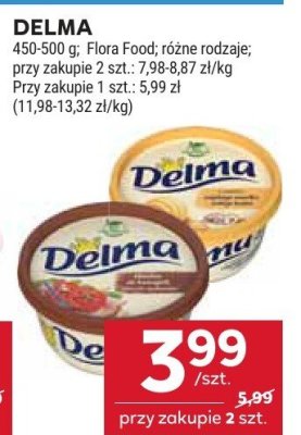 Serek Delma Flora Food promocja w Stokrotka
