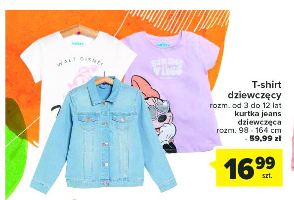 T-shirt dziewcz臋ca 3-12 lat promocja
