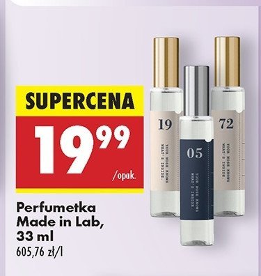 Woda perfrumowana 05 Made in lab promocja