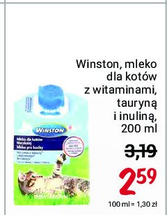Mleko dla kotów Winston promocja