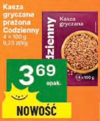 Kasza gryczana prażona Codzienny promocja w Delikatesy Centrum