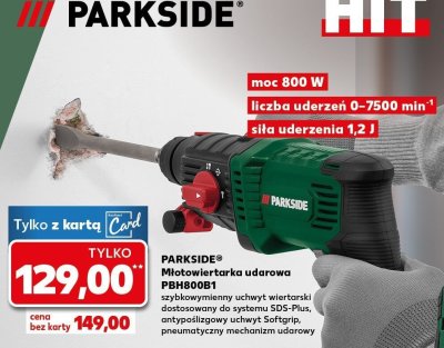 Młotowiertarka udarowa PBH800B1 Parkside promocja w Kaufland