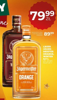 Likier Jägermeister Winter 0,7 L promocja w Duży Ben